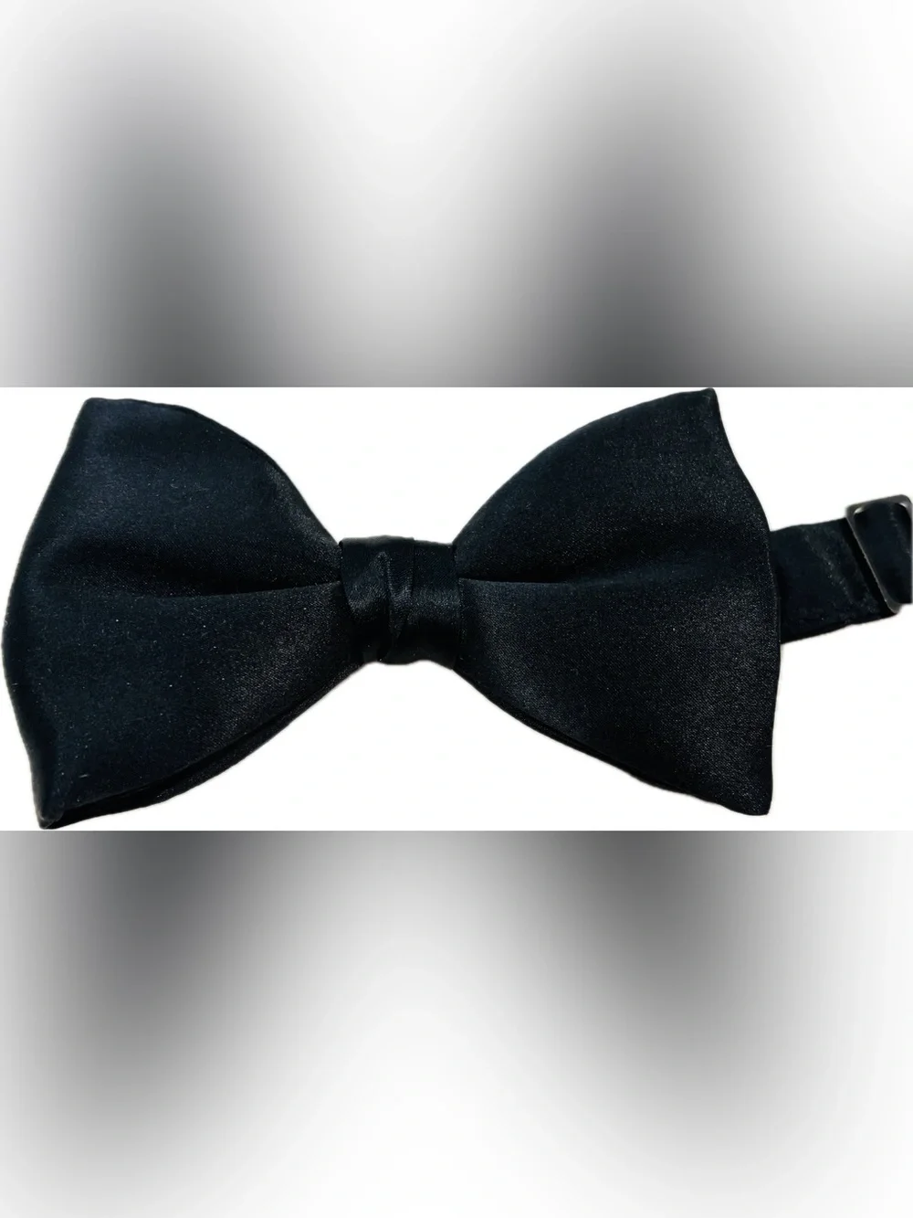 Gingiss Formalwear Black Kids Silk Bow Tie